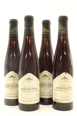 (4) 1985 Montana Late Harvest Riesling, Marlborough, 375ml (SOL)
