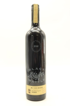 (1) 2018 Black Wattle Black Wattle Vineyards Shiraz, Mount Benson