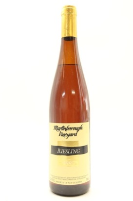 (1) 1997 Martinborough Vineyard Riesling, Martinborough