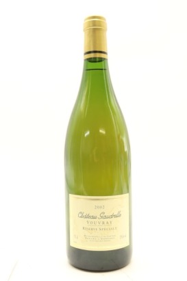 (1) 2002 Chateau Gaudrelle Vouvray Reserve Special, Loire