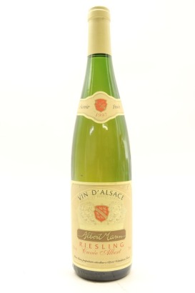 (1) 1997 Albert Mann Cuvee Albert Riesling, Alsace