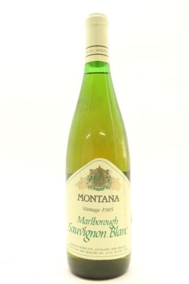 (1) 1985 Montana Sauvignon Blanc, Marlborough