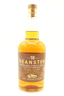 (1) Deanston 18 YO Highland Single Malt Scotch Whisky, 46.3% ABV