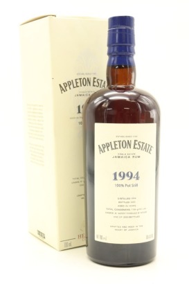 (1) Appleton Estate 1994 Vintage 26 Year Old Jamacan Rum, 60% ABV (GB)