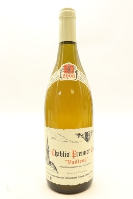 (1) 2008 Rene et Vincent Dauvissat Vaillons, Chablis Premier Cru