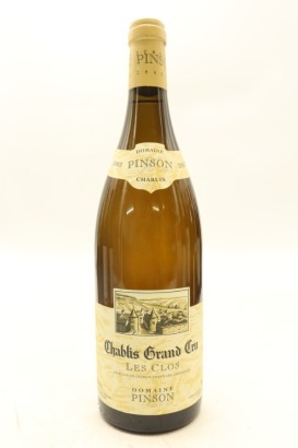 (1) 2003 Domaine Pinson Freres Les Clos, Chablis Grand Cru