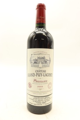 (1) 2005 Chateau Grand-Puy-Lacoste, Pauillac