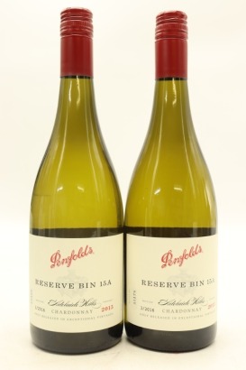 (2) 2015 Penfolds Reserve Bin A Chardonnay, Adelaide Hills