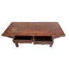 A Chinese Late Qing Dynasty Low Table with Drawers - 2