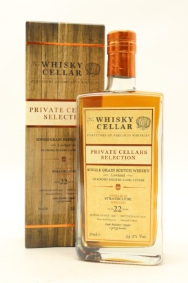 (1) Strathclyde 22 Year Old 1998 Whisky Cellar Scotch Whisky Oloroso Sherry Cask, 55.2% ABV (GB)