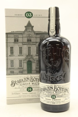 (1) Teeling Irish Whiskey Brabazon Series 03 Aged 14 Years PX Cask Single Malt Irish Whisky, 49.5% ABV
