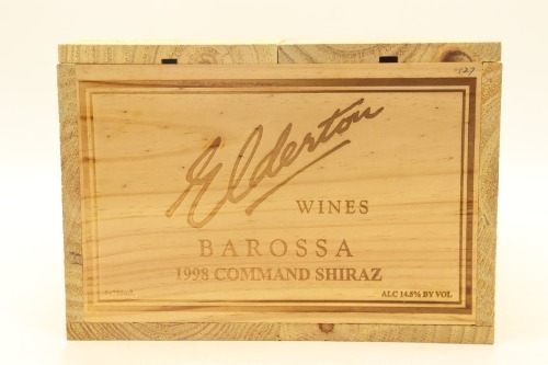 (6) 1998 Elderton Command Single Vineyard Shiraz, Barossa Valley (OWC) [RP96]
