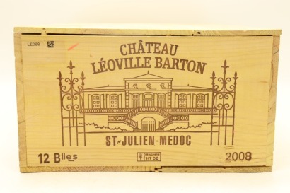 (12) 2008 Chateau Leoville Barton, Saint-Julien [WE96] (OWC)