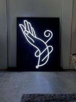 'Hand of Grace' Neon 