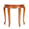 A Chinese Rosewood Demilune Table