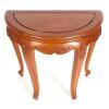 A Chinese Rosewood Demilune Table - 2