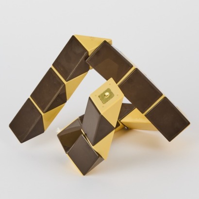 An Original Vintage Rubiks Snake Puzzle