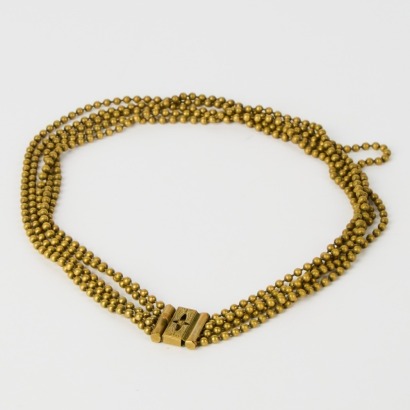 A Vintage Multi Strand Bead Necklace