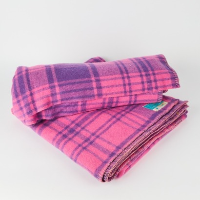 A Pair of Pink Vintage Kaiopoi Woollen Blankets