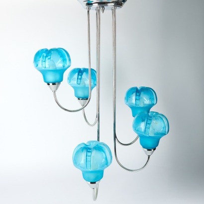 A Reproduction Art Deco Chandelier