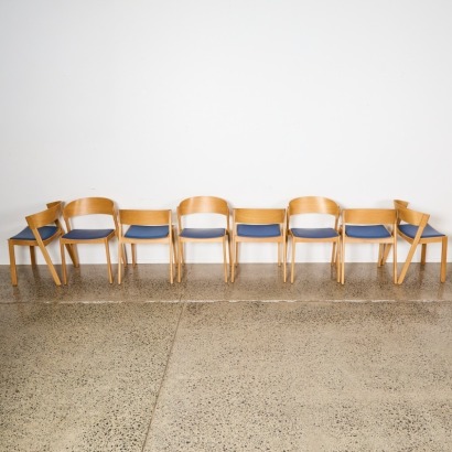 A Set of Eight Muuto Cover Style Dining Chairs