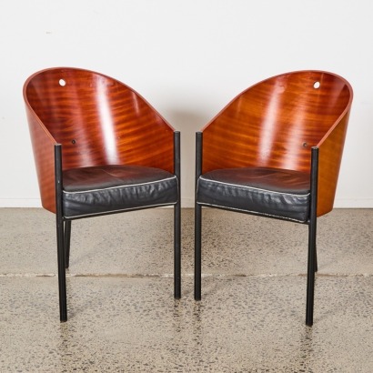 A Pair of Philippe Starck Costes Style Chairs