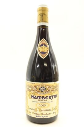 (1) 2005 Domaine Armand Rousseau Pere et Fils Chambertin Grand Cru, Cote de Nuits [JR19] [RP98]