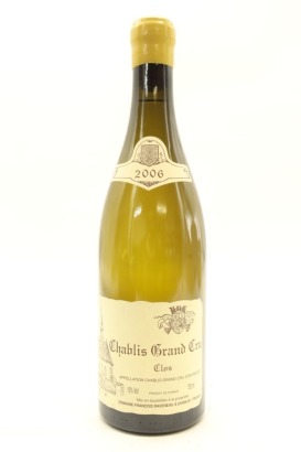 (1) 2006 Domaine Francois Raveneau Les Clos, Chablis Grand Cru [RP96-97]
