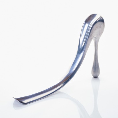 Manolo Blahnik, Aluminium Shoehorn with Box