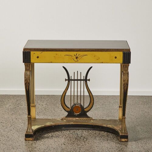 An American Art Deco Neoclassical Style Console