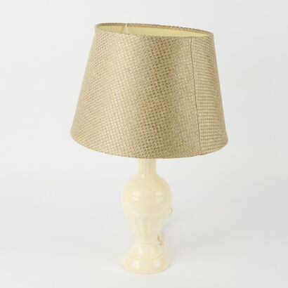 A Titian Pottery Lamp