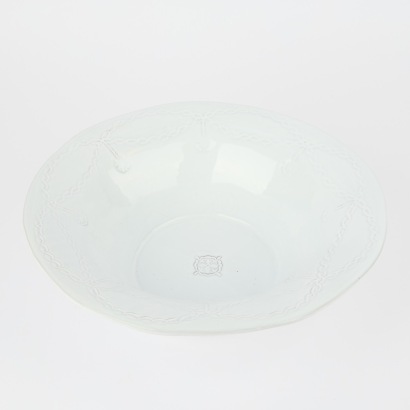 A Large French Country Collection Pottery Serving Bowl