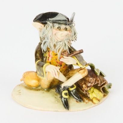 A Karen Kennedy Ceramic Leprechaun