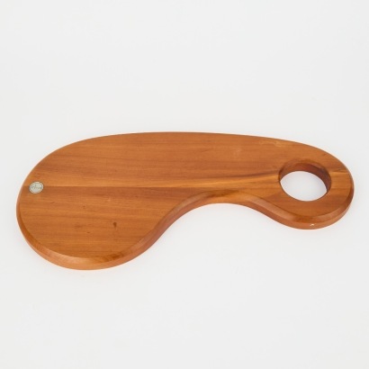 A Handcrafted Hasa Design Wooden Serving Board