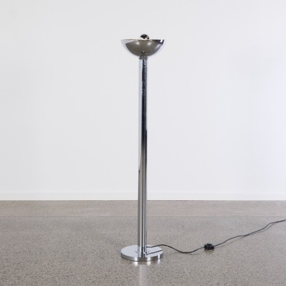 A Space Age Chrome Floor Lamp by Cosack Germany c. 1970s