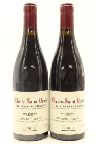 (2) 2008 Domaine Georges & Christophe Roumier Clos de la Bussiere, Morey-Saint-Denis Premier Cru [JR16.5]