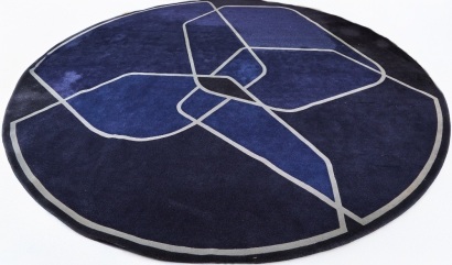 A Fractions Rug by Gianni Kharboutli