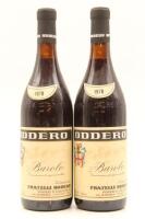 (2) 1978 Poderi Oddero Barolo DOCG, Piedmont