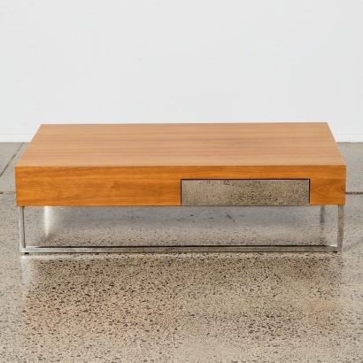 A Mid Century Walnut Coffee Table