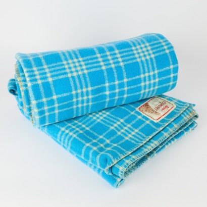 A Pair of Coronet Made in New Zealand Wool Blankets