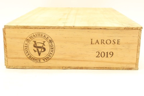 (6) 2019 Stonyridge Vineyard Larose, Waiheke Island (OWC)
