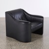 A Luigi Massoni & Georgio Cazzaniga Esquire Leather Club Chair For Matteo Grassi