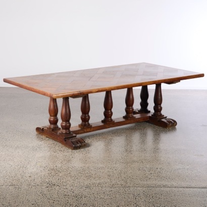 A Parquet Refectory Table