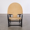 A Hoop Armchair in Lacquered Wood by Werther Toffoloni and Piero Palange, Germa, Italy, 1972 - 3