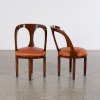 A Pair of Vienna Spoonback Chairs c.1930s