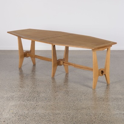 A Rare French Farm Table By Guillem Et Chabron c.1940s