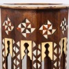 A Pair of Moorish Revival Mother of pearl and bone Small Tea Tables - 3