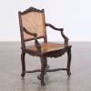 An Pair of Anglo Indian Cane Chairs - 3