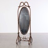 A Mid-Century French Bentwood Mirror