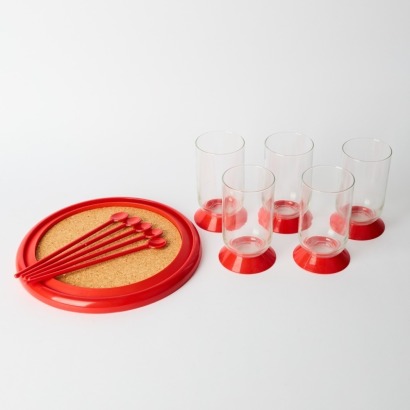 A Bodum Drinks and Plate Set